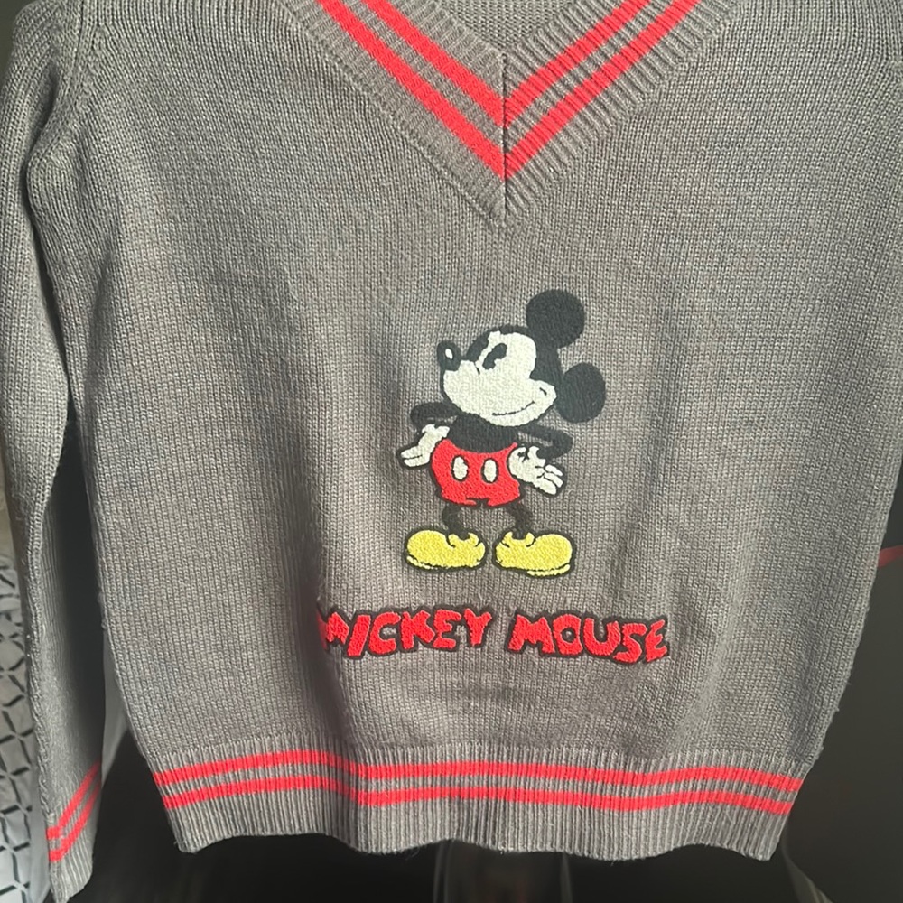 Mickey Mouse Knitted Sweater